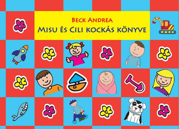 Misu és Cili kockás könyve, piros-kék